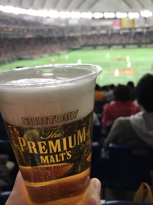 このビールを選んだワケ　東京ドーム