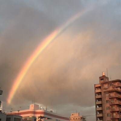 大きな虹といつメン会　